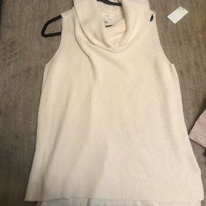 LOFT cowl neck sweater tank